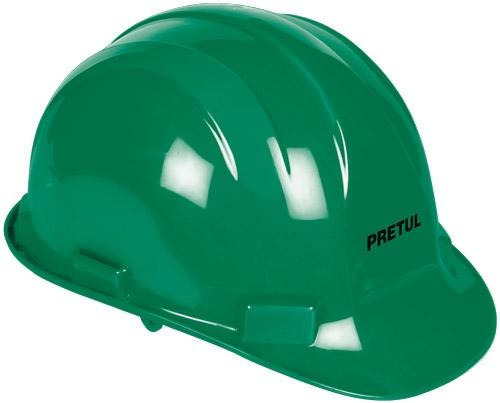 Casco De Seguridad, Color Verde, Pretul Pretul 25045