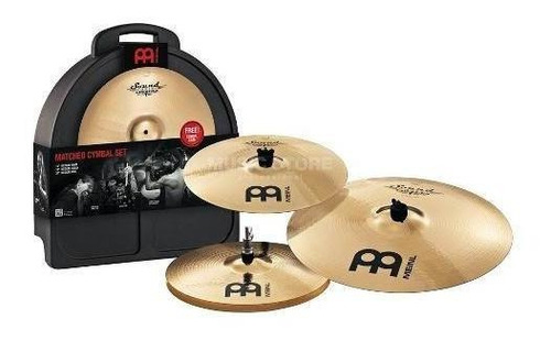 Set Meinl Platillos Platos Sound Caster Estuche Musicapilar