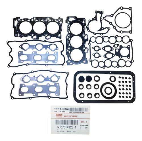 Kit Empacadura Chevrolet Luv Dmax 2007 2008 V6 Motor 3.5