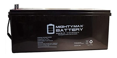 Ml4d - Batería Sellada De Plomo Ácido De 12 V 200 Ah - Produ