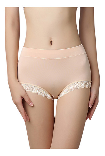 Calzoncillos Z Para Mujer, Ropa Interior Grande, Cintura Med