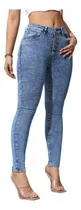 Comprar Pantalón Mujer Mezclilla Stretch Jeans Dama Con Alto Stretch