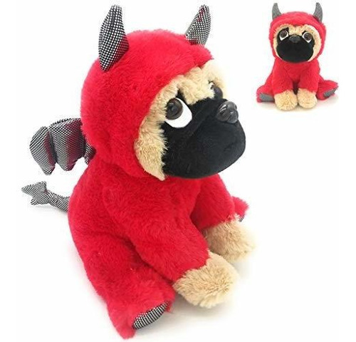 Joyamigo Adorable Pug Stuffed Animal Dressed