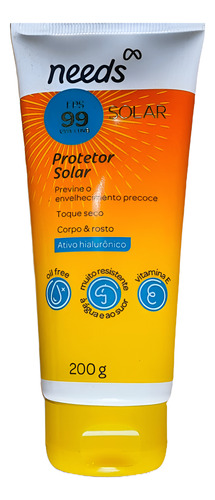 Protetor Solar Corporal Needs Fps99 200g