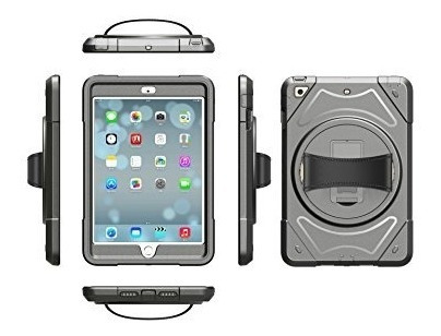 Imagen 6 de 6 de Apple iPad 2 3 4 Y Retina Case, Moona Hybrid Full Body 3 Cap