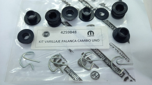 Imagen 2 de 2 de Kit Varillaje Palanca Cambio Fiat Uno 87 Al 96 Mopar