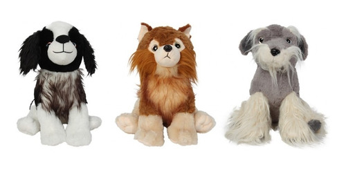 Perro De Peluche Border Collie Peluche Schnauzer Collie