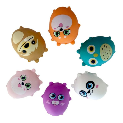 Animales Apretable Squishy Antiestrés Varios Colores