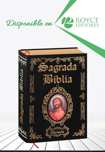Sagrada Biblia Dorada Latinoamericana -negra-