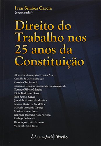 Libro Direito Do Trabalho Nos 25 Anos Da Constituição De Iva