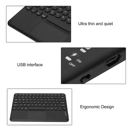 Funda Con Teclado Para iPad 10.2 10.9 iPad Pro / Mini Todos