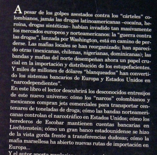 Jean Boyer La Guerra Perdida Contra Las Drogas 2001 