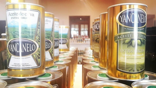 Aceite De Oliva Yancanelo Pack Lata X 6 X 500ml. - Cuotas