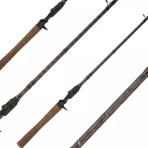 Caña Berkley Lightning Rod 7 Pies 10-20 Libras 2 Tr Baitcast Color Negro