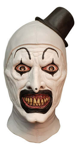 Máscara Art The Clown Blanco Russ Lukich