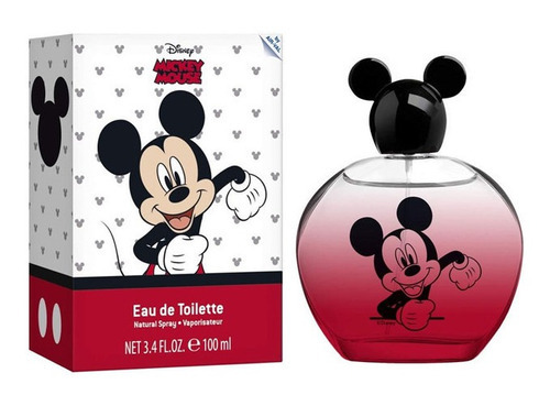 Eau De Toilette Disney Mickey Mouse Para Niños En Spray