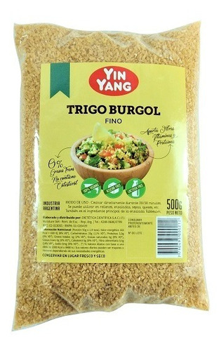 Trigo Burgol Fino Yin Yang X 500 Gr