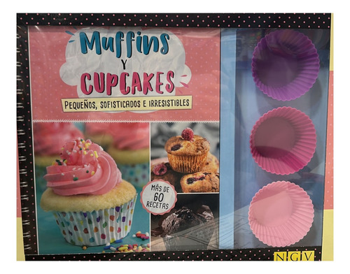 Libro Recetas Infantiles Muffins Y Cupcakes Con 6 Moldes
