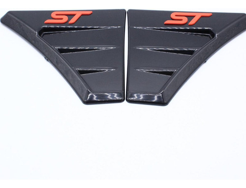 Cubiertas Laterales De Alerón Negras Para Focus Rs Mk2
