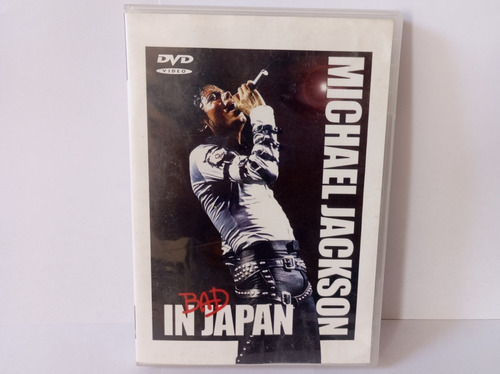 Michael Jackson Dvd Original Bad In Japan