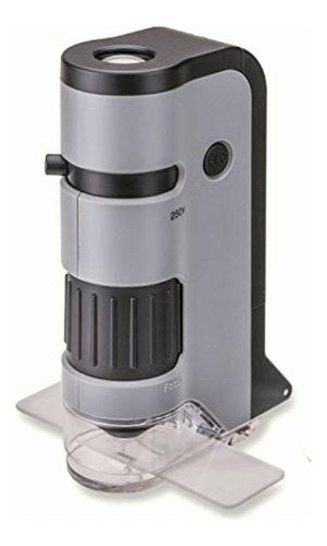 Carson Microflip 100x-250x Microscopio De Bolsillo Con Luz