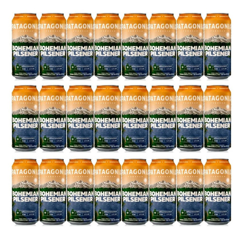 Cerveza Patagonia Bohemian Lata 473ml Pack X24 Fullescabio