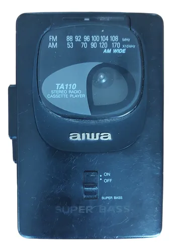 comprar Walkman Aiwa Ta 110  Stereo Radio Am Fm Cassettera No - Leer