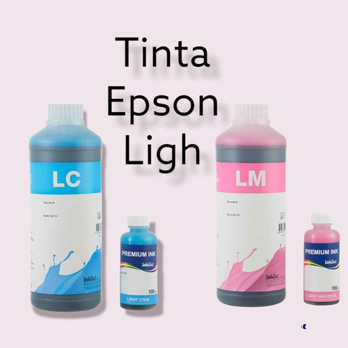 Tinta Epson Ligth 1 Litro T664 L200 L110 L210 L355 L555