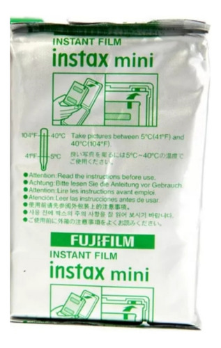 Papel Instax Mini Fujifilm 10 Hojas 