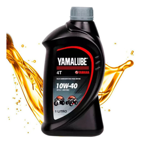Caixa 12 Litros Óleo 10w40 4 T Yamalube Semissintético Yamaha 10w-40
