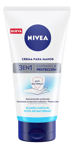  Crema Para Manos Humectante Nivea Cuidado Protección 75ml Tipo de envase Pote Fragancia Neutro