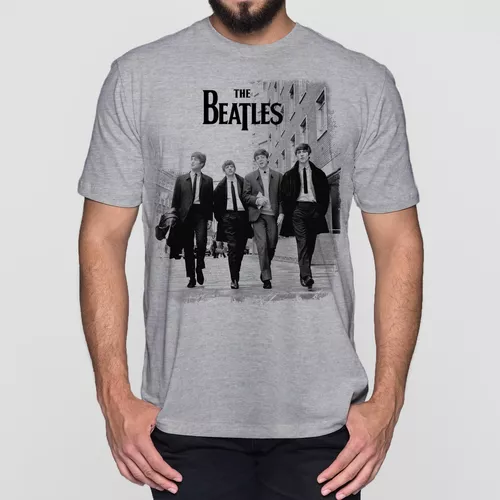 Camiseta rock beatles Sgt. Snoopy Club Band tamanho adulto com