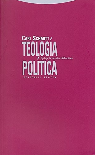 Teología Política (estructuras Y Procesos - Derecho)