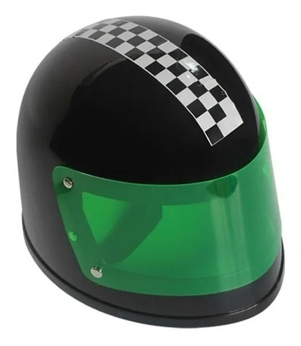 Casco De Piloto De Carrera - Rojo O  Negro