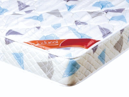 Imagen 4 de 6 de Sommier 1 Plaza Inducol Clasico 80x190 Espuma 20 Cm Alto