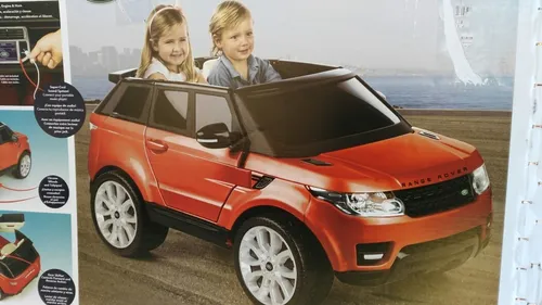 montable eléctrico feber famosa range rover blanco 12 volts