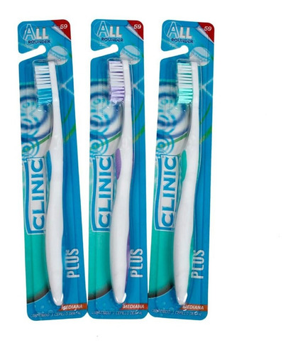 Cepillo De Dientes Clinic Plus All Rounder 1 Cepillo