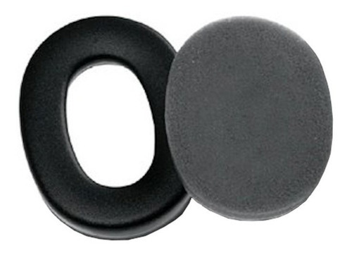 Conjunto De Reposição Hy9 Para Abafador Peltor H9 3m Cor Preto