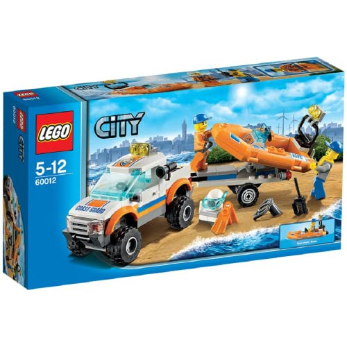Lego City 60012 4x4 Y Barco De Buceo