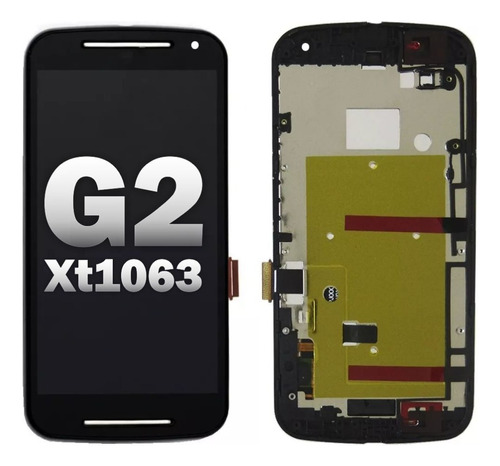 Modulo Compatible Motorola G2 Display Touch Xt1063 C/marco