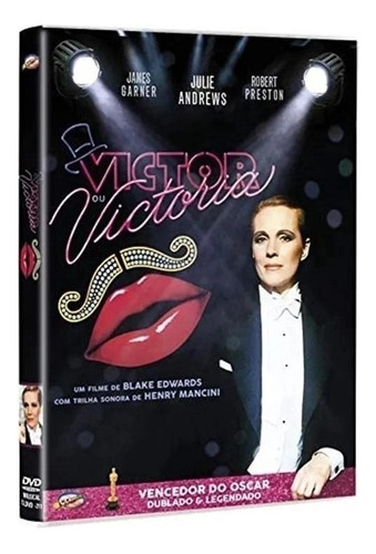 Victor Ou Victória - Dvd - Julie Andrews - James Garner
