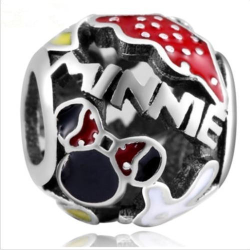 Charm Para Pulsera Pandora Diseño Minnie Mouse