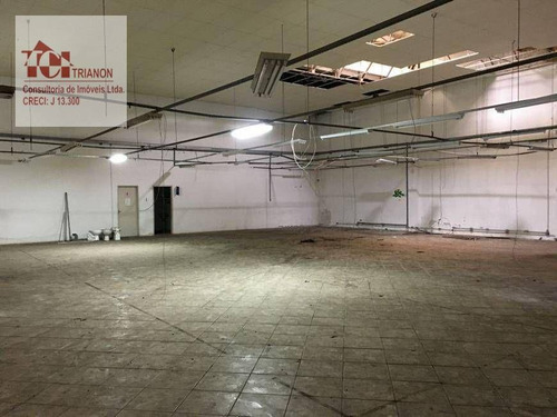 Imagem 6 de 7 de Galpão Para Alugar, 3588 M² Por R$ 50.000,00/mês - Casa Branca - Santo André/sp - Ga0066