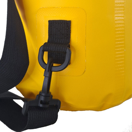 Bonassi Bolsa Seca Mochila Impermeable De 10 Litros Dry Bag Color Amarillo