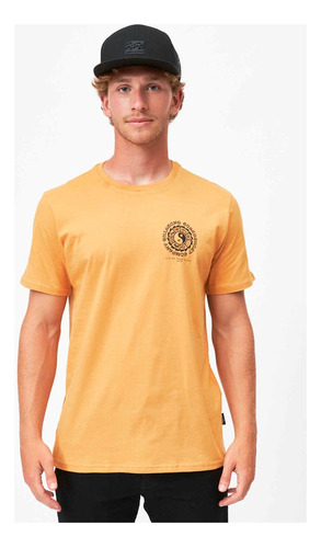 Remera Manga Corta Hombre Billabong Estampada Nueva Senise 