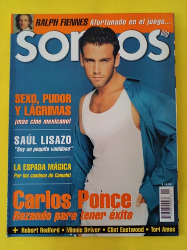 Carlos Ponce Revista Somos Iran Castillo Lorena Rojas Moenia