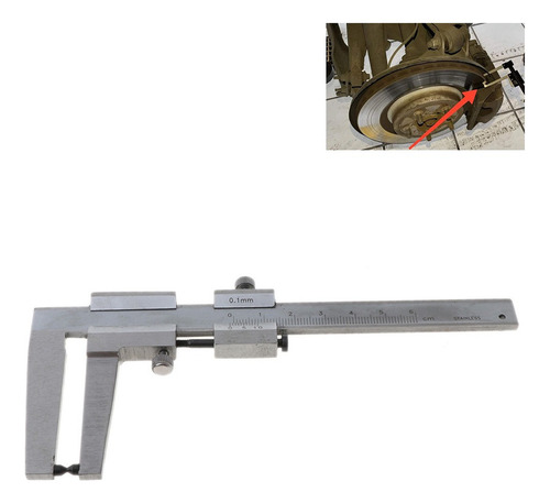 C Calibrador Vernier De Medição Para Disco De Freio 60mm