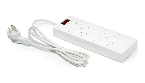 Prolongador Prolongador Multiple 8 tomas 1,5 Sica color blanco ...