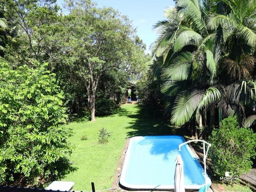 Linda Chacara Com Saida De Barco Para Rio Itajai - Dv140 - 4484234