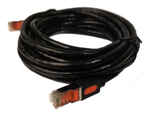 Cable De Red Cat6 Punta Metalica 5m Alta Calidad 